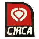 C1RCA サーカ 11.4×14cm LOGO STICKER ステッカー 1枚価格 【スケートボード/SKATEBOARD】