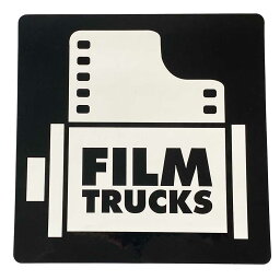 FILM TRUCKS フィルムトラックス 20×20cm LOGO STICKER ステッカー 1枚価格 【スケートボード/SKATEBOARD】