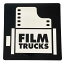 FILM TRUCKS フィルムトラックス 20×20cm LOGO STICKER ステッカー 1枚価格 【スケートボード/SKATEBOARD】