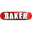 BAKER(ベーカー) 7.56×31.25 BRAND LOGO WHITE DECK デッキ 板 【スケートボード/スケボー/SKATEBOARD】