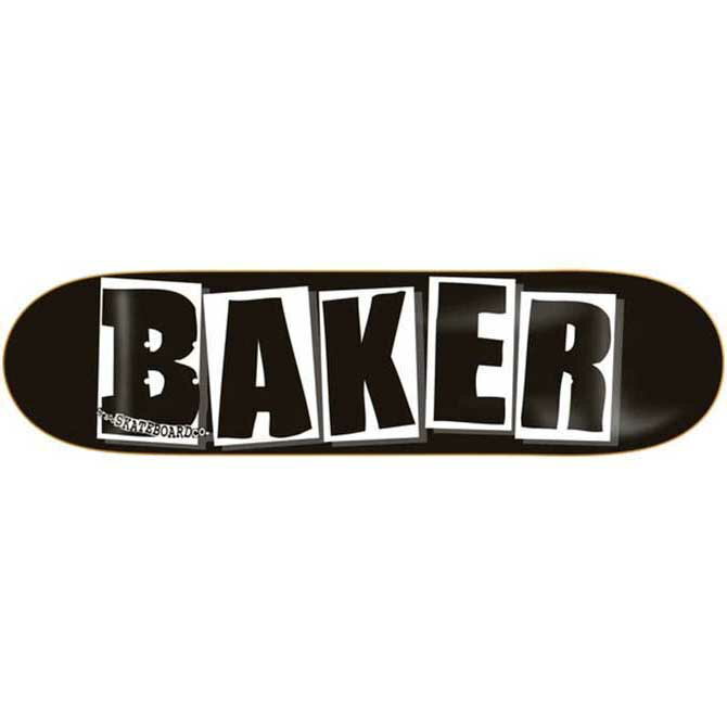 BAKER ベイカー 8.25×31.75 BRAND LOGO BLACK WHITE DECK デッキ 板 【スケートボード/スケボー/SKATEBOARD】