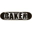 BAKER ٥ 8.12531.5 BRAND LOGO BLACK WHITE DECK ǥå  ڥȥܡ/ܡ/SKATEBOARD