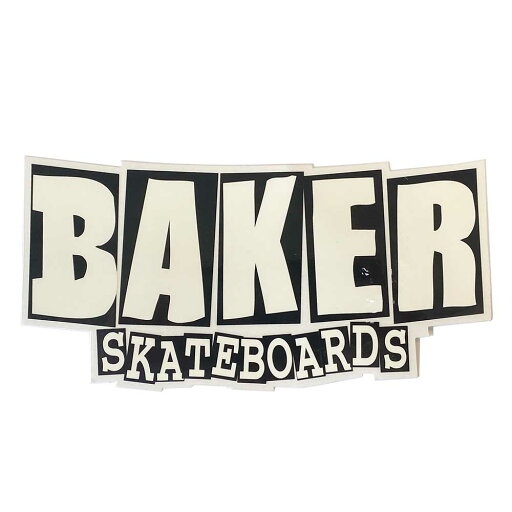 BAKER ベイカー ベーカー 21.5×10.5cm BAKER LOGO STICKER ステッカー 1枚価格【スケートボード/スケボー/SKATEBOARD】 BAKER ベイカー ベーカー 21.5×10.5cm BAKER LOGO STICKER ステッカー 1枚価格【スケートボード/スケボー/SKATEBOARD】
