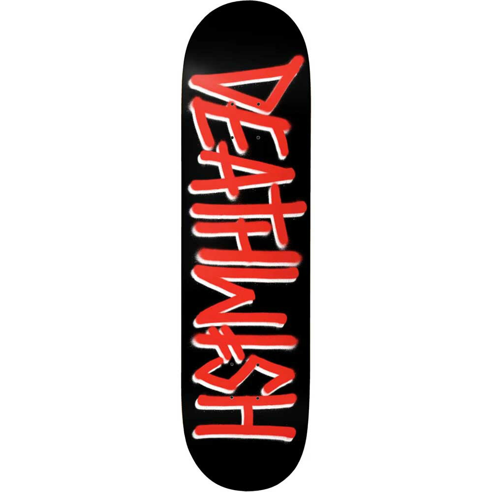 DEATHWISH (デスウィッシュ) 8.38×32 DEATHSPRAY RED DECK デッキ 板 【スケートボード/スケボー/SKATEBOARD】