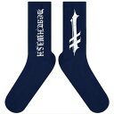 DEATHWISH デスウィッシュ RESURRECTION SOCKS (NAVY) ソックス 靴下