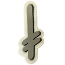 DEATHWISH デスウイッシュ 5.5×13.5cm GANG LOGO STICKER ステッカー 1枚価格【スケートボード/スケボー/SKATEBOAR...