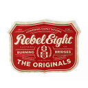 REBEL8 レベルエイト 10×7.7cm TRADEMARK STICKER ステッカー 1枚価格