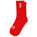 SHAKE JUNT(VF[NWg) RED ON RED SOCK (RED) \bNX CyXP[g{[h/XP{[/SKATEBOARDz