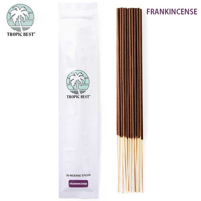 Tropic Best Incense (トロピックベスト) -FRANKINCENSE- 20本入り お香 made in USA インセンス