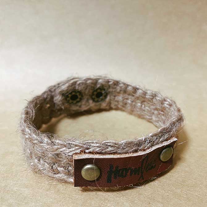 Harmless(ハームレス) BRACELET -Mosaic- (BROWN) ブレスレット アクセサリー 無害