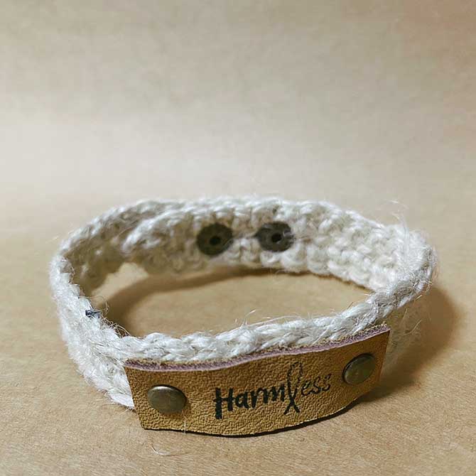 Harmless(ハームレス) BRACELET -Mosaic- (OFF WHITE) ブレスレット アクセサリー 無害