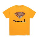 Diamond Supply Co. _Ch ETHIOPIAN DIAMOND S/S T-SHIRTS (YELLOW) TEE TS TVc