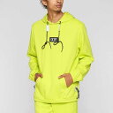 Lサイズ【セール/SALE-30】DOPE ドープ CORE-TEK PLEATED PULLOVER (SAFETY GREEN) プルオーバーパーカー