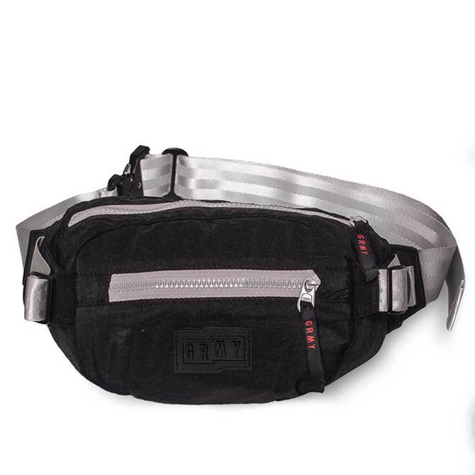 GRIMEY OC~[ (BLACK) ROPE A DOPE FANNY PACK {fB[obO EGXg|[`