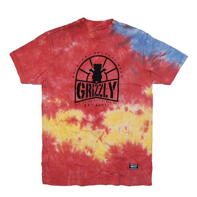 GRIZZLY グリズリー Sunrise S/S Tee (Tie-Dye) タイダイ 半袖Tシャツ T-SHIRTS