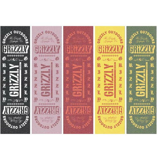 GRIZZLY (グリズリー) LEGACY GRIPTAPE デッキテープ/グリップテープ/1枚価格【スケートボード/SKATEBOARD】 GRIZZLY (グリズリー) LEGACY GRIPTAPE デッキテープ/グリップテープ/1枚価格【スケートボード/SKATEBOARD】