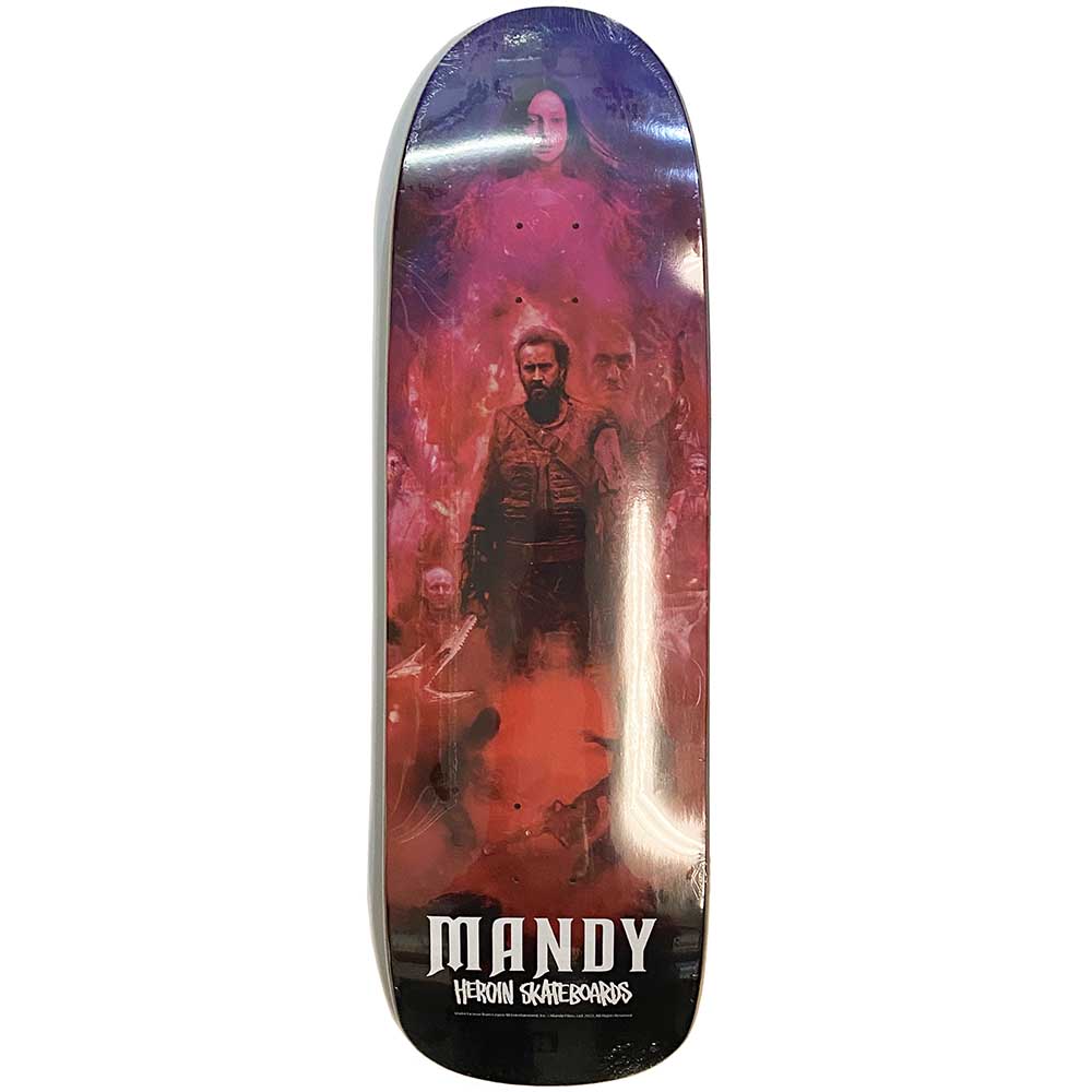 HEROIN ヘロイン 9.6 32 MANDY POSTER DECK デッキ 板【スケートボード/スケボー/SKATEBOARD】