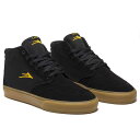 LAKAI JC RILEY3 HIGH (BLACK GUM SUEDE) Xj[J[ V[Y