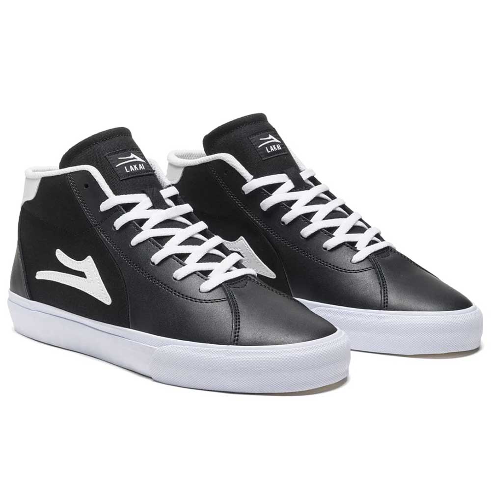 LAKAI ラカイ FLACO II MID BLACK/WHITE LEATHER スニーカー シューズ