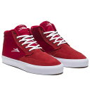 LAKAI JC RILEY3 HIGH RED SUEDE Xj[J[ V[Y