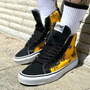 【15%OFF】LEFLAH レフラー レイヤード総柄スニーカー (YELLOW) シューズ SHOES(4)
