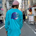 MサイズLEFLAH(レフラー) GRADATION ロングT (BLUE) ロンティー ロンT 長袖 Tシャツ T-SHIRTS TEE TS L/S