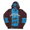 MTCYy40%OFFzLEFLAH (t[) {bNXVGbg ^C_Cp[J[ (BLUE) tf (pC) vI[o[ BOX TIE-DYE PULLOVER PARKA