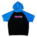 Lサイズ【30 OFF】MAGICAL MOSH MISFITS (マジカルモッシュミスフィッツ) MxMxM パイル PARKA TEE (BLUE) フード付き T-SHIRTS Tシャツ