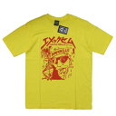 Mサイズ XXLサイズ【30%OFF】MAGICAL MOSH MISFITS マジカルモッシュミスフィッツ MxMxM DOWNHILL TEE (YELLOW) T-SHIRTS Tシャツ