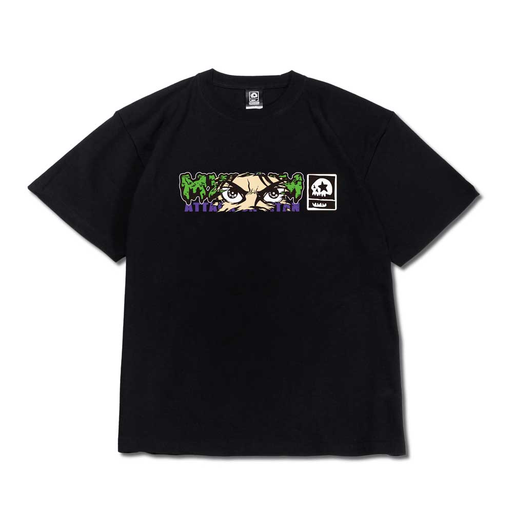 【2024SS】進撃の巨人 x MAGICAL MOSH MISFITS マジカルモッシュミスフィッツ MxMxM MAGICAL MOSH EREN TEE (BLACK) エレン Tシャツ 半袖