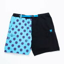 【2025SS】MAGICAL MOSH MISFITS マジカルモッシュミスフィッツ MxMxM バラバラみずたまパンツ SHORTS PANTS (BLUE) ショーツ ショートパンツ