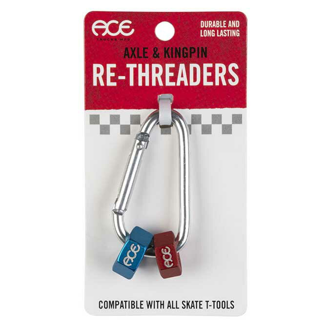ACE TRUCKS(エース) Re-Threader Dies ネジ切り付きカラビナ AXLE KING トラック用...