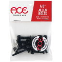 ACE TRUCKS(エース) 7/8 Allen(六角) Bolts Bis Nut ビス ナット ボルト 【スケートボード/SKATEBOARD】
