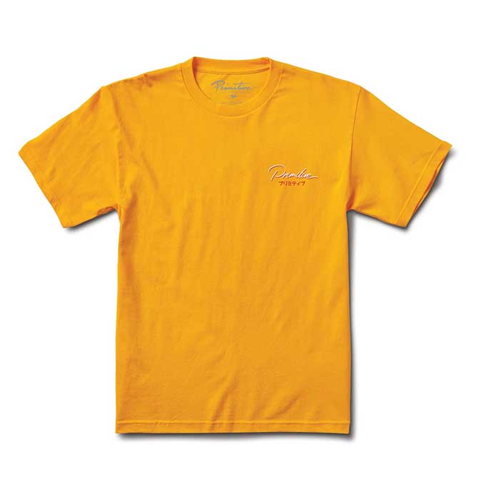 PRIMITIVE プリミティブ OSAKA TEE (GOLD) T-SHIRTS TEE TS Tシャツ 2