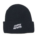 y20%OFFzSKATE MENTAL(XP[g^) BOLTS BEANIE (BLACK) r[j[ jbgX Xq jbgLbv