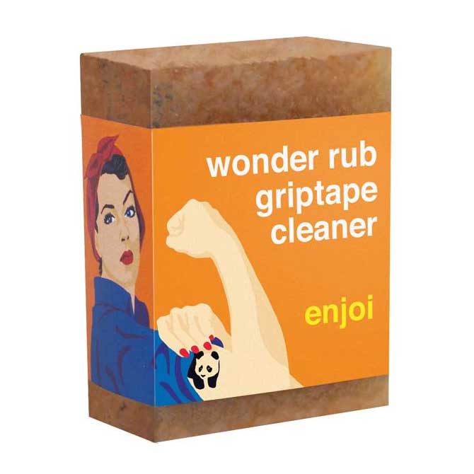 enjoi エンジョイ グリップテープクリーナー Wonder Rub Griptape Cleaner スケートボード SKATEBOARD 