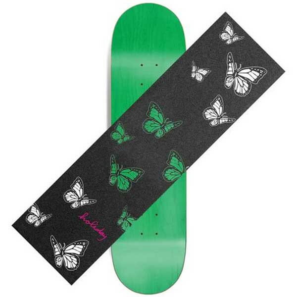 HOLIDAY SKATE CO.(ホリデイ) BUTTERFLY CLEAR GRIP TAPE デッキテープ グリップテープ (1枚価格)【スケートボード/SKATEBOARD】