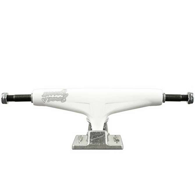 8.25インチ TENSOR TRUCKS (テンサー) 5.5 Zered Bassett White Aluminium Night Shift Trucks トラック スケボー【スケートボード/SKATEBOARD】