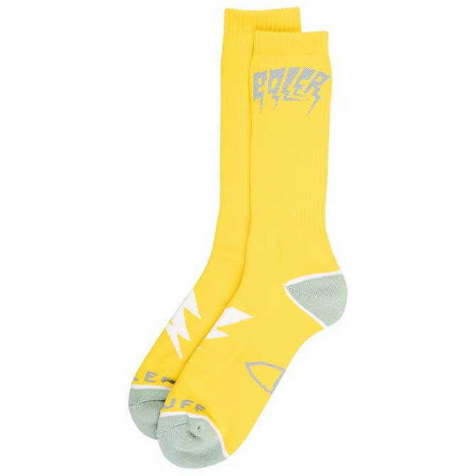 楽天TROPICANA 神戸【20％OFF】POLER（ポーラー） BOLTUP SOCKS （YELLOW） ソックス 靴下【国内正規取扱い店】