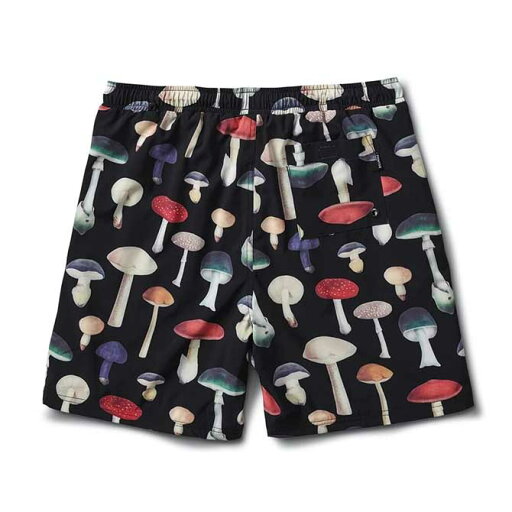 Sサイズ【30%OFF】PRIMITIVE プリミティブ ASHBURY BOARDSHORTS (BLACK) 普段履きにも使える ボードショーツ ショートパンツ 海水パンツ 水着