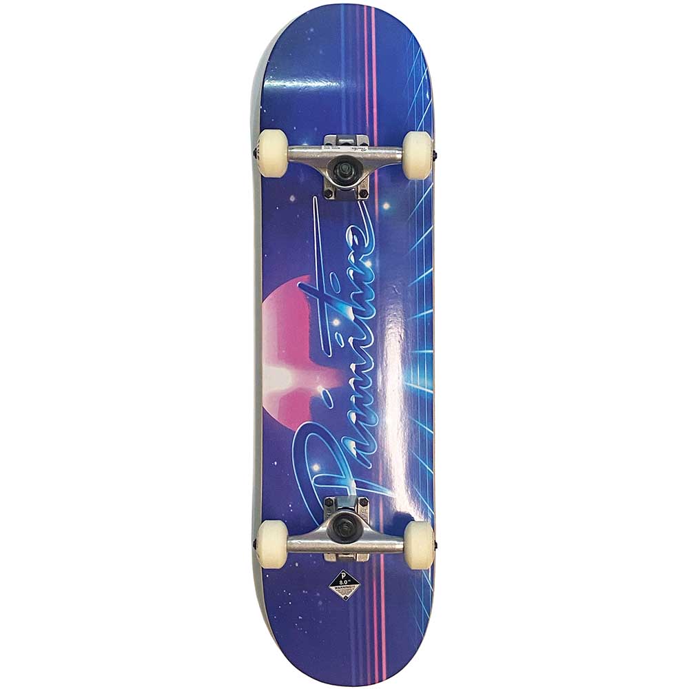 8.0インチ【訳あり20%OFF】PRIMITIVE NUEVO FUTURE SKATEBOARD COMPLETE DECK スケボー コンプリート 完成品 組み立て済み 安心の有名スケートボードブランド