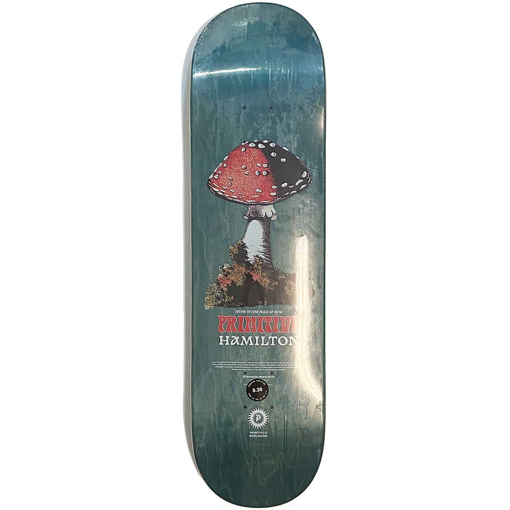 8.38インチ PRIMITIVE プリミティブ HAMILTON RED CAP DECK デッキ スケートボード スケボー SKATEBOARD