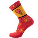 PSOCKADELIC(\bPfbN) Emerson Psocks (RED) \bNX SOCKS C