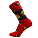 y2023SPRINGzPSOCKADELIC(\bPfbN) Burger Babie Panther Psocks (RED) \bNX SOCKS C