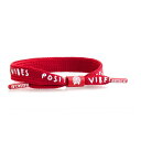 RASTACLAT(X^Nbg) SINGLE LACE BRACELET -POSITIVE VIBES DARK RED- uXbgAANbgƂĂg