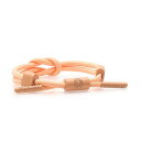 RASTACLAT(X^Nbg) MINICLAT SEASONAL SOLIDS KNOTTED BRACELET -CORAL- uXbgAANbgƂĂg