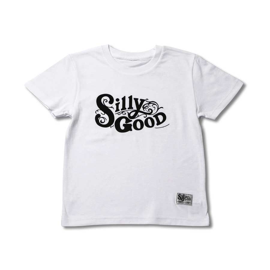 SILLY GOOD(シリーグッド) 120cm IVY KIDS TEE T-SHIRTS (WHITE or BLACK) キッズ Tシャツ