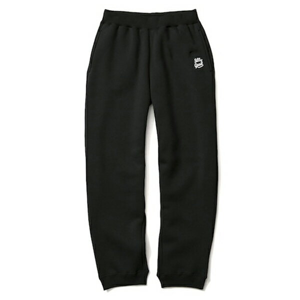 MサイズSILLY GOOD シリーグッド SWEET LOGO SWEAT PT PANTS/BLACK スイートロゴ 裏起毛スウェットパンツ