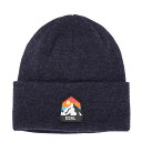 COAL R[ THE PEAK MOUNTAIN PATCH BEANIE KNIT CAP (HEATHER NAVY) r[j[ jbgLbv jbgXq