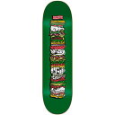 ※デッキテープは別売りです。 ブランド：SK8MAFIA。 サイズ：8.3x32 inch ※(inch = 2.54cm) Width: 8.3” Lenght: 32” Wheelbase: 14.2″ Tail: 6.84” Nose: 6.88” 備考：べニアのカラーは1枚1枚異なります。